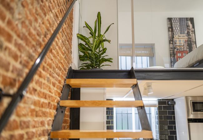 Apartamento en Madrid - Estiloso apartamento dúplex en Retiro.Temporal Apartamento en Madrid - Estiloso apartamento dúplex en Retiro.Temporal