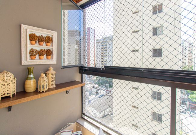 Apartamento en São Paulo - Apto com ótima localização e Wi-Fi no Brooklin/SP Apartamento en São Paulo - Apto com ótima localização e Wi-Fi no Brooklin/SP