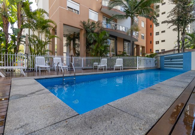 Apartamento en São Paulo - Apartamento de 2 habitaciones en Itaim junto al Sírio Libanês Hosp Apartamento en São Paulo - Apartamento de 2 habitaciones en Itaim junto al Sírio Libanês Hosp