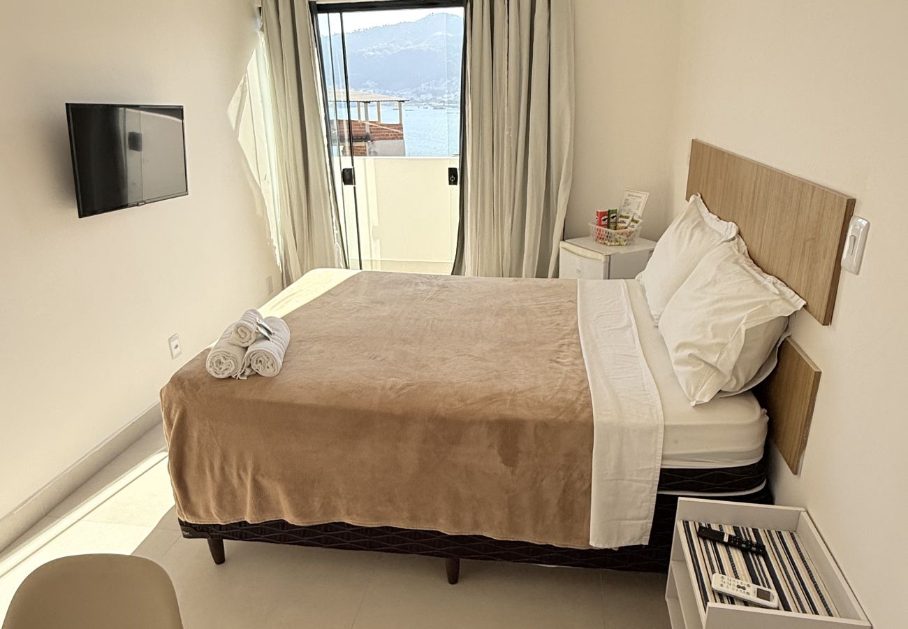 Alquiler por habitaciones en Angra dos Reis -  Suíte com vista Para o Mar - Mirante do Marinas