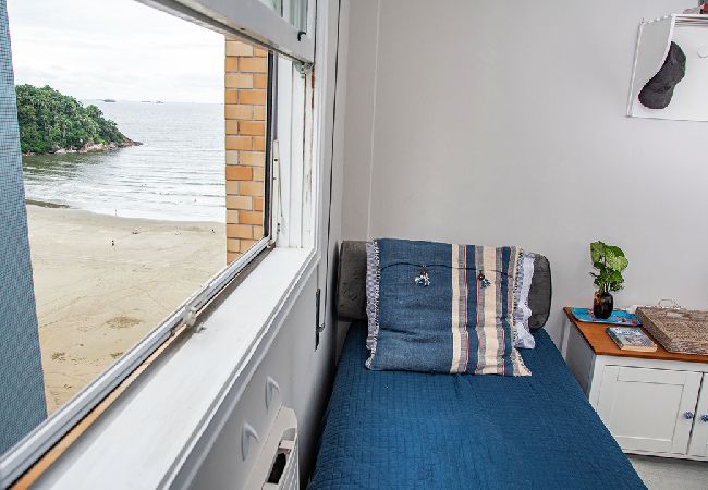 Apartamento en Santos - Apto de frente para a praia José Menino, Santos/SP