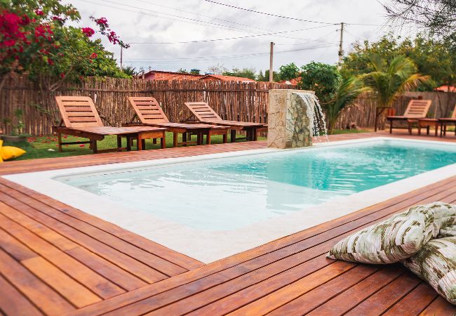 Chalet en Cajueiro da Praia - Charmoso chalé a 800 m da praia de Barra Grande/PI