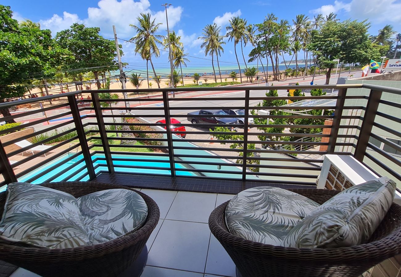 Apartamento en João Pessoa - Luxor Cabo Branco|Vista Mar e Piscina,Mar,Wi-Fi