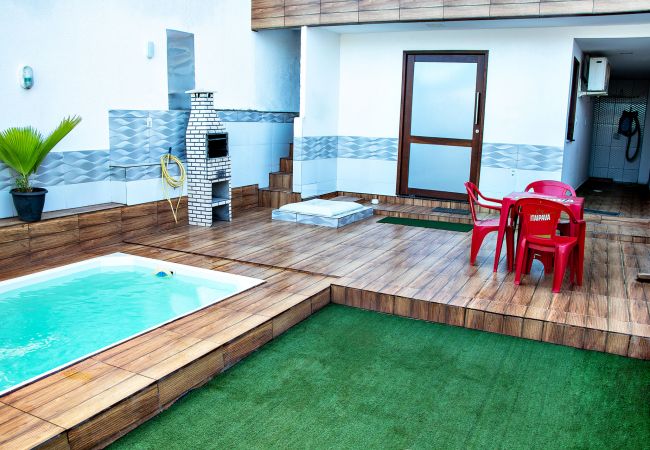 Casa en Camaçari - Casa com Wi-Fi e Piscina perfeita em Camaçari/BA