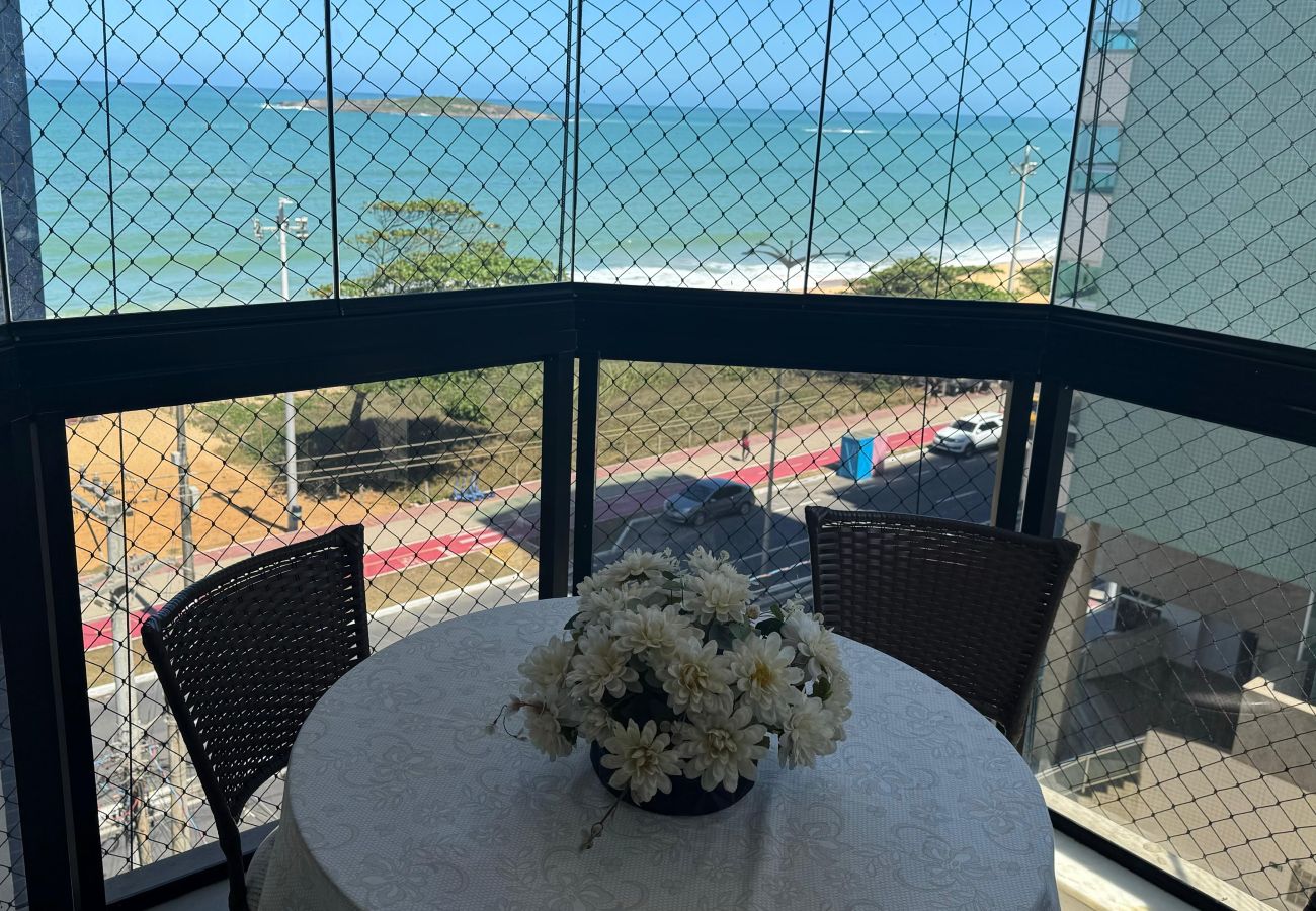 Apartamento en Vila Velha - Apto de frente ao mar da Praia de Itaparica/ES