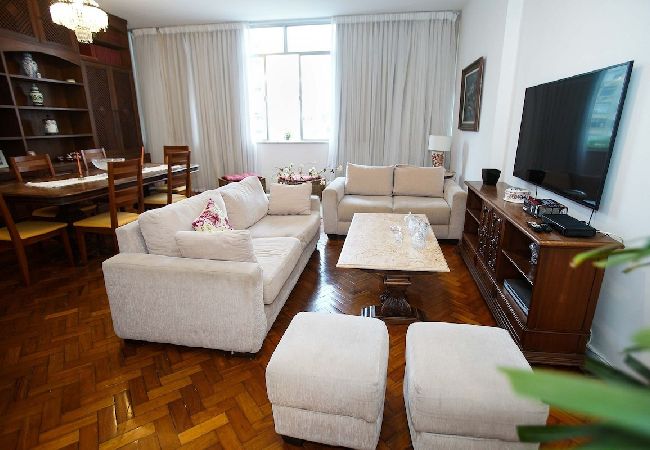 Apartamento en Rio de Janeiro - BUL302| 3 hab en frontera de Ipanema y Copacabana Apartamento en Rio de Janeiro - BUL302| 3 hab en frontera de Ipanema y Copacabana