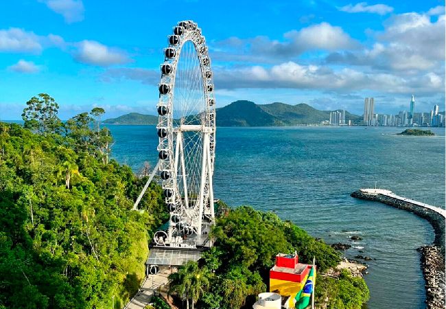 Apartamento en Balneário Camboriú - Studio de frente para o mar em Balneário Camboriú