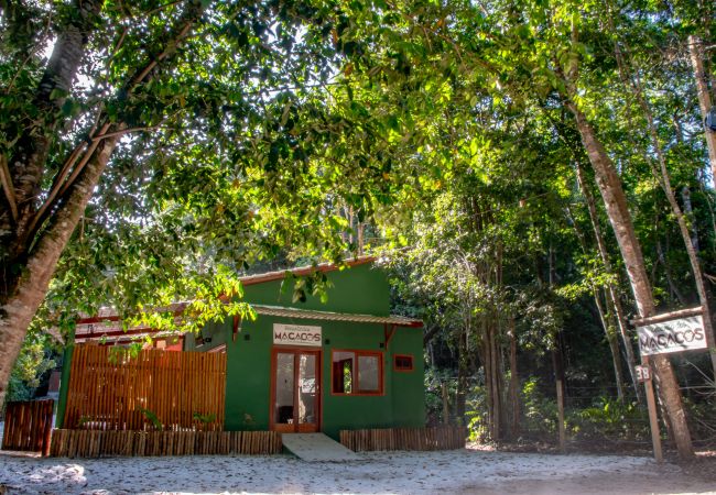 Chalet en Prado - Chalé pé na areia c WIFI -Praia do Peixe Grande/BA