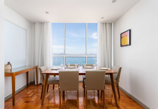 Apartamento en Rio de Janeiro - Vista de la playa de Copacabana | A1103 Apartamento en Rio de Janeiro - Vista de la playa de Copacabana | A1103