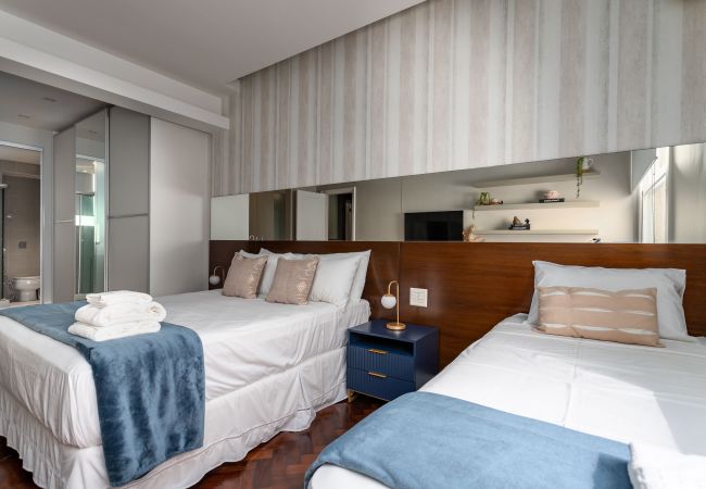 Apartamento en Rio de Janeiro - Para familias a 4 minutos de la playa de Copacabana | NSC605 Apartamento en Rio de Janeiro - Para familias a 4 minutos de la playa de Copacabana | NSC605