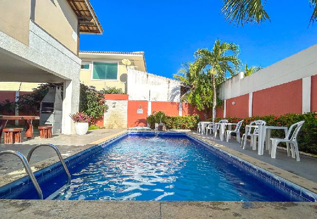 Casa en Lauro de Freitas -  Casa a 50m do mar com 6/4 em Vilas do Atlântico/BA