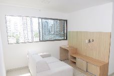 Apartamento en Recife - Apart-hotel c Wi-Fi próx à Praia de Boa Viagem/PE