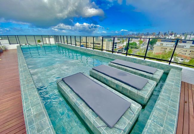 Apartamento en João Pessoa - Get One flat | Piscina, Studio, Wifi
