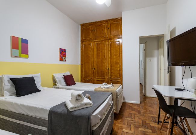 Apartamento en Rio de Janeiro - A 6 minutos de la playa de Copacabana | EL108 Apartamento en Rio de Janeiro - A 6 minutos de la playa de Copacabana | EL108