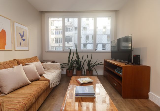 Apartamento en Rio de Janeiro - Brt401A| 3 dorm en Copacabana a 9 min del Posto 4 Apartamento en Rio de Janeiro - Brt401A| 3 dorm en Copacabana a 9 min del Posto 4