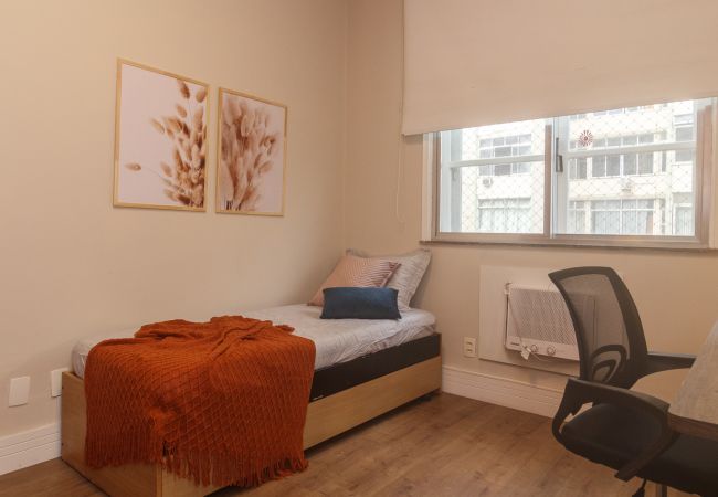 Apartamento en Rio de Janeiro - Brt401A| 3 dorm en Copacabana a 9 min del Posto 4 Apartamento en Rio de Janeiro - Brt401A| 3 dorm en Copacabana a 9 min del Posto 4