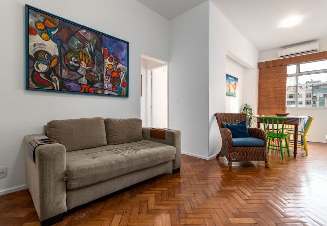 Apartamento en Rio de Janeiro - Acogimiento en Copa| Ideal p/ familia | BRX1005  Apartamento en Rio de Janeiro - Acogimiento en Copa| Ideal p/ familia | BRX1005