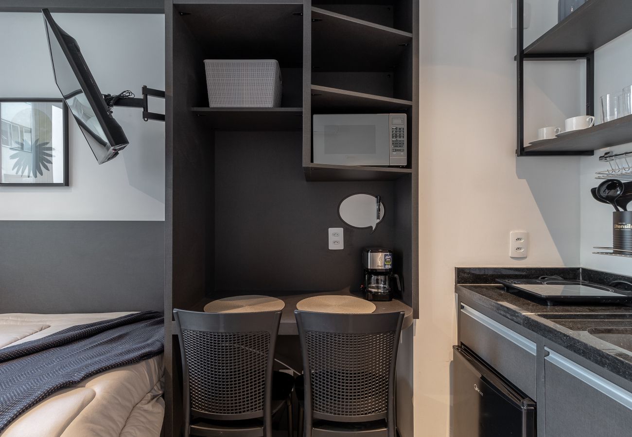 Estudio en São Paulo - Apto ao lado do shopping Frei Caneca Estudio en São Paulo - Apto ao lado do shopping Frei Caneca