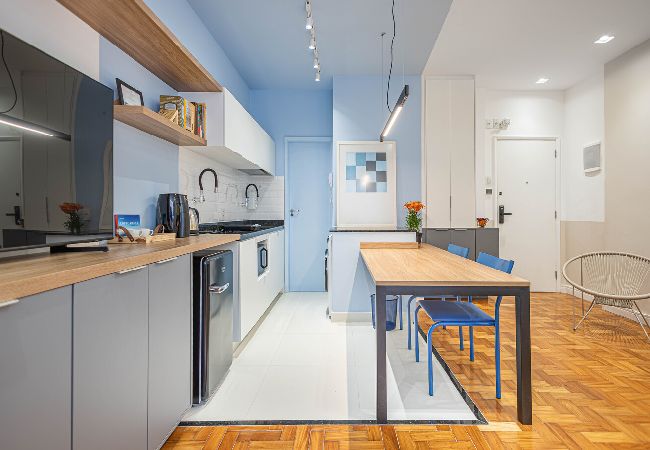 Apartamento en Rio de Janeiro - Estúdio com Wi-Fi a 200m da Praia de Copacabana/RJ Apartamento en Rio de Janeiro - Estúdio com Wi-Fi a 200m da Praia de Copacabana/RJ