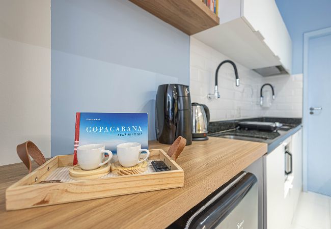 Apartamento en Rio de Janeiro - Estúdio com Wi-Fi a 200m da Praia de Copacabana/RJ Apartamento en Rio de Janeiro - Estúdio com Wi-Fi a 200m da Praia de Copacabana/RJ