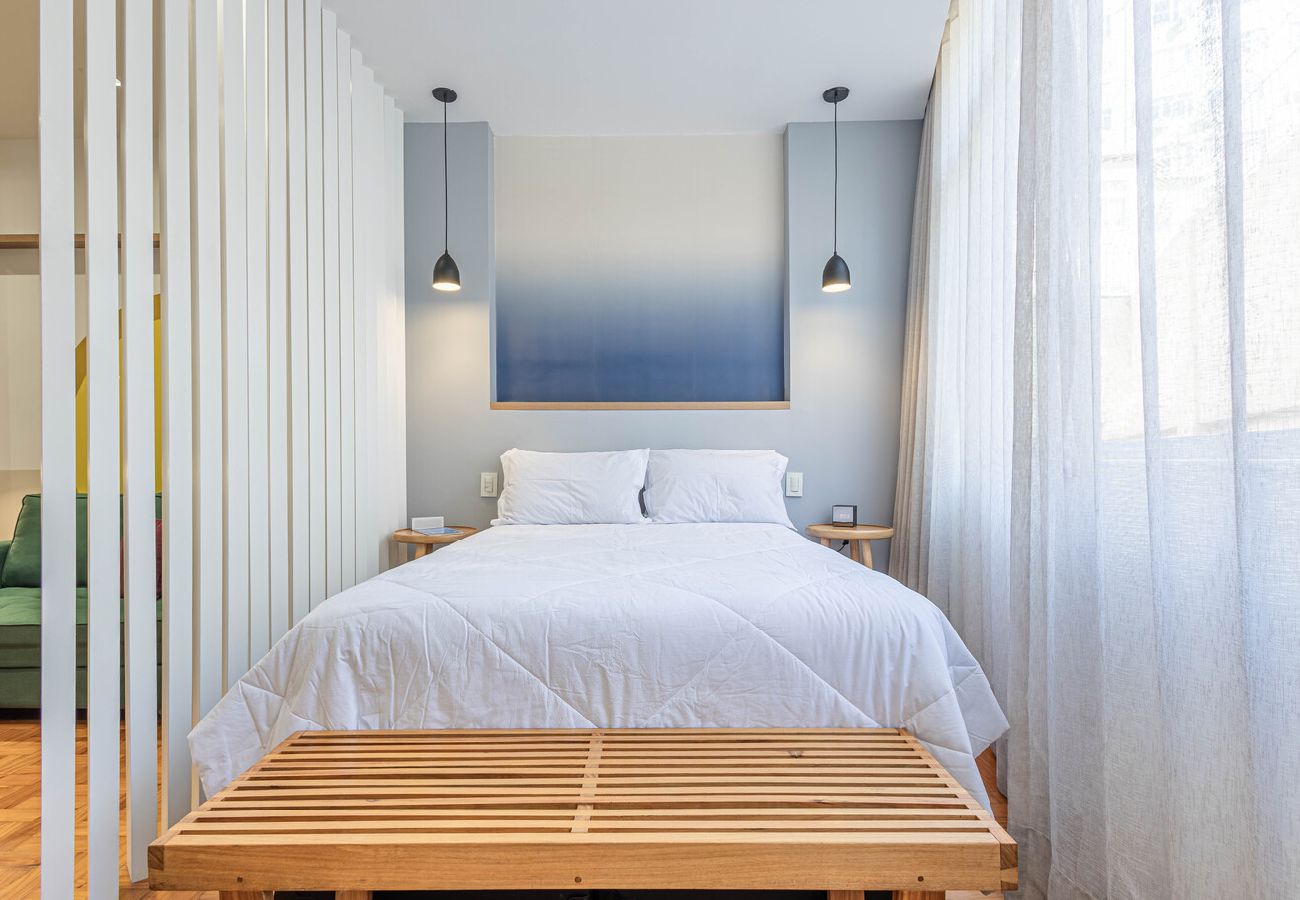 Apartamento en Rio de Janeiro - Estúdio com Wi-Fi a 200m da Praia de Copacabana/RJ Apartamento en Rio de Janeiro - Estúdio com Wi-Fi a 200m da Praia de Copacabana/RJ