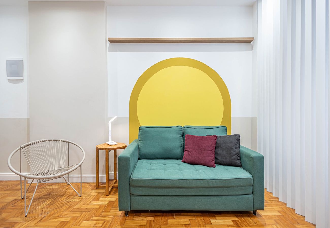 Apartamento en Rio de Janeiro - Estúdio com Wi-Fi a 200m da Praia de Copacabana/RJ Apartamento en Rio de Janeiro - Estúdio com Wi-Fi a 200m da Praia de Copacabana/RJ