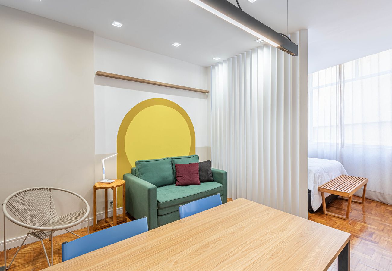Apartamento en Rio de Janeiro - Estúdio com Wi-Fi a 200m da Praia de Copacabana/RJ Apartamento en Rio de Janeiro - Estúdio com Wi-Fi a 200m da Praia de Copacabana/RJ