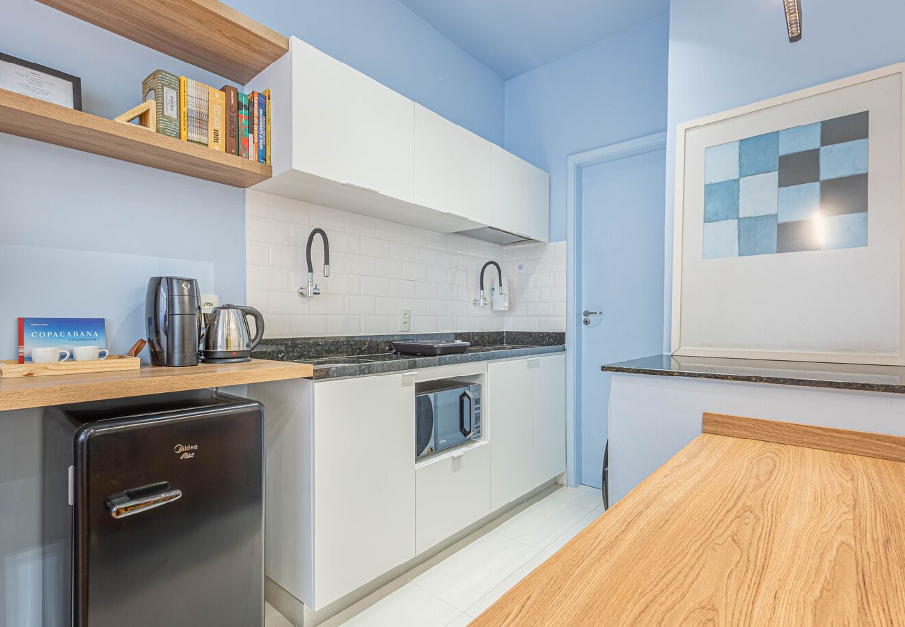 Apartamento en Rio de Janeiro - Estúdio com Wi-Fi a 200m da Praia de Copacabana/RJ Apartamento en Rio de Janeiro - Estúdio com Wi-Fi a 200m da Praia de Copacabana/RJ