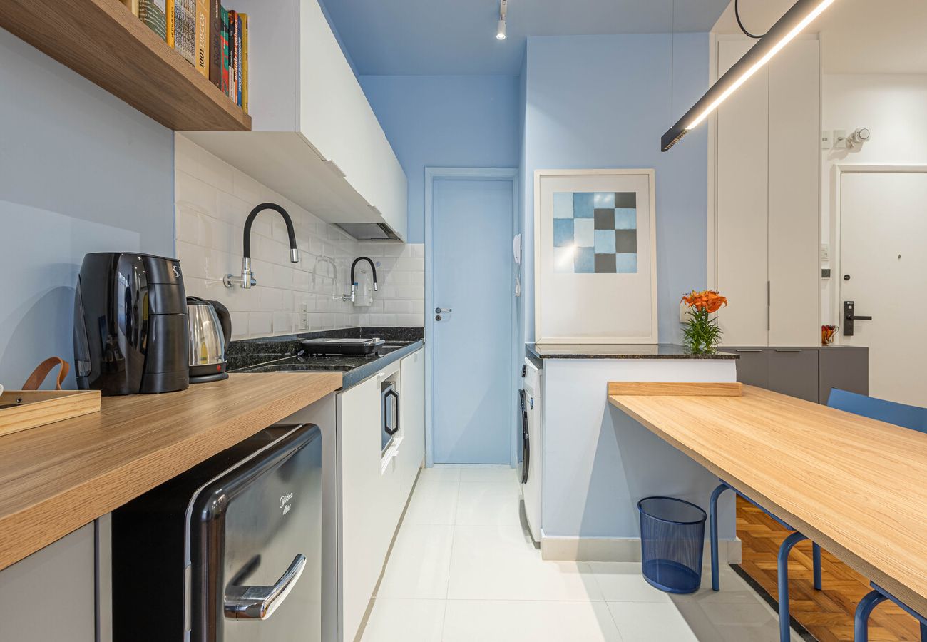 Apartamento en Rio de Janeiro - Estúdio com Wi-Fi a 200m da Praia de Copacabana/RJ Apartamento en Rio de Janeiro - Estúdio com Wi-Fi a 200m da Praia de Copacabana/RJ