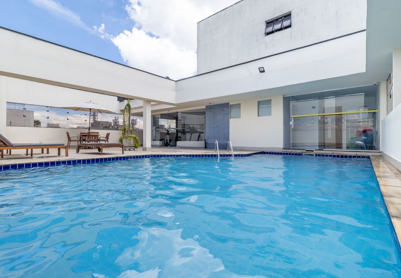 Apartamento en São Paulo - Haddock_166' Apto 1 quarto nos Jardins 