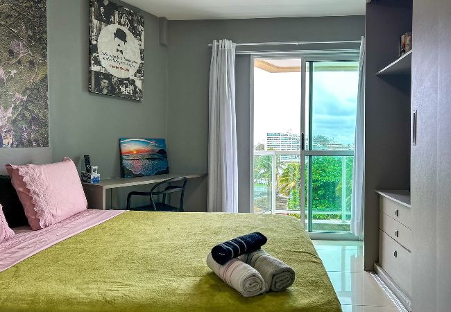 Apartamento en Rio de Janeiro - Flat a beira mar no Recreio dos Bandeirantes/RJ Apartamento en Rio de Janeiro - Flat a beira mar no Recreio dos Bandeirantes/RJ