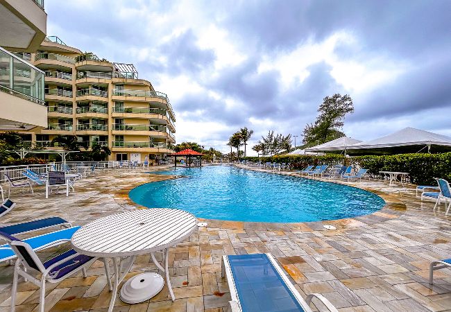 Apartamento en Rio de Janeiro - Flat a beira mar no Recreio dos Bandeirantes/RJ Apartamento en Rio de Janeiro - Flat a beira mar no Recreio dos Bandeirantes/RJ