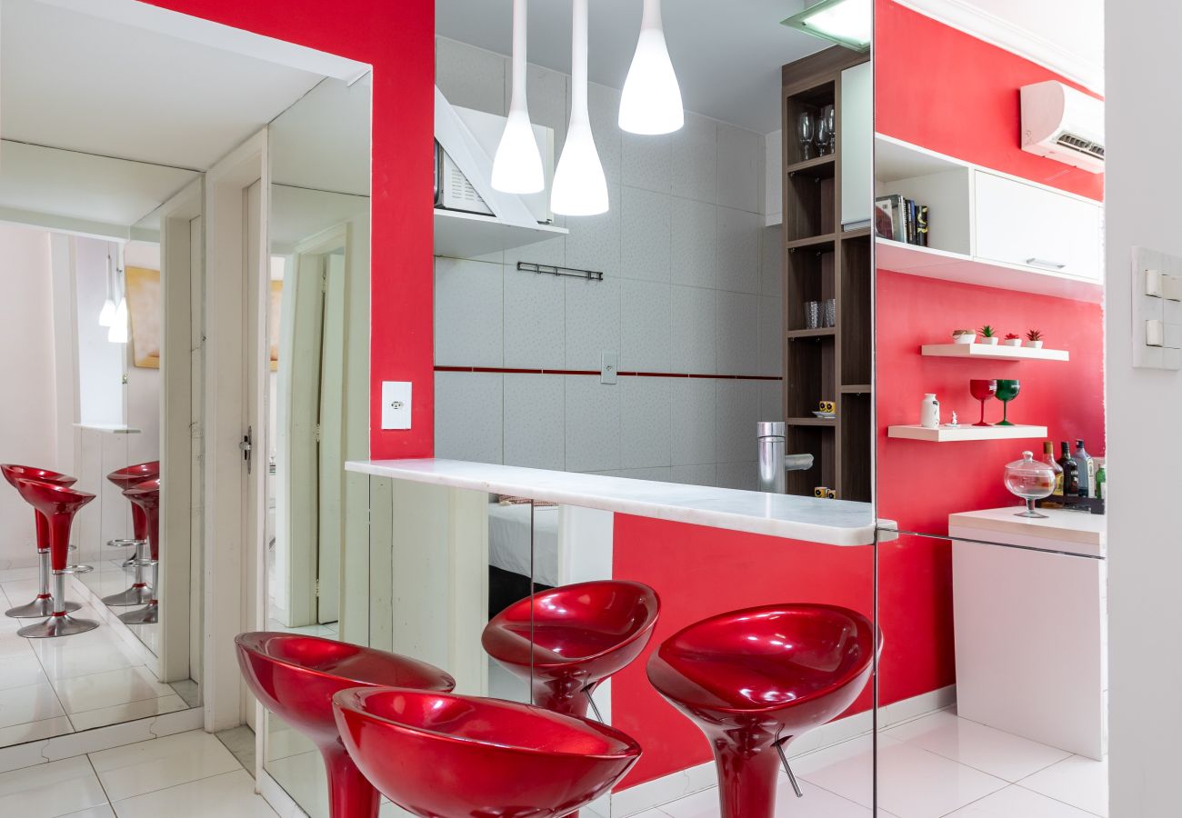 Apartamento en Rio de Janeiro - Perfecto en Copacabana |Habitación confortable| BR401  Apartamento en Rio de Janeiro - Perfecto en Copacabana |Habitación confortable| BR401