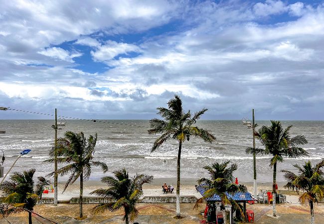 Apartamento en Mongaguá - Apto a beira mar da Praia de Vera Cruz,Mongaguá-SP