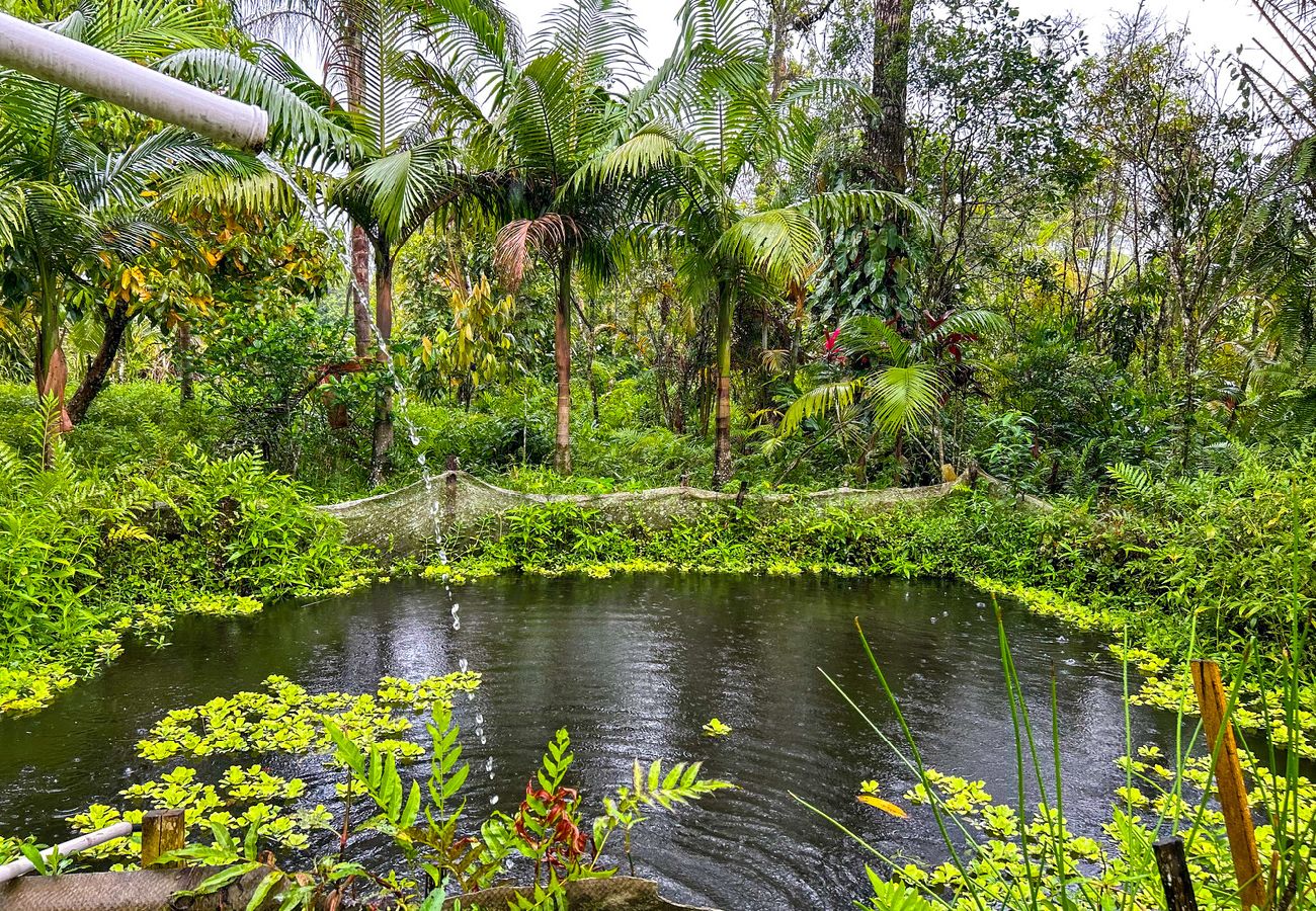 Casa en Mongaguá - Ótima chácara com Wi-Fi em Mongaguá-SP