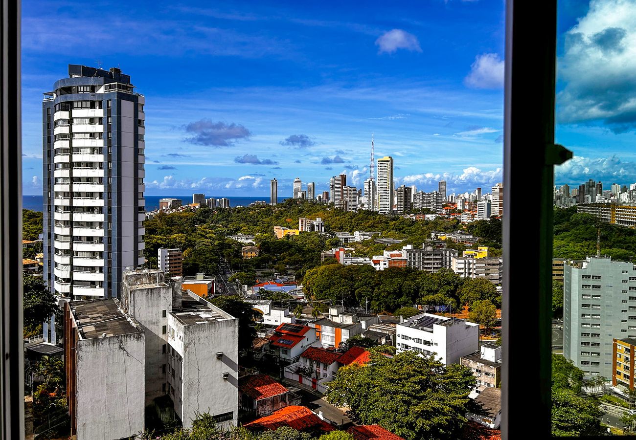 Apartamento en Salvador - Apto aconchegante c WiFi,ar-condicionado e garagem