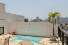 Apartahotel en Rio de Janeiro - JON705 | Ático en Ipanema con vista al Cristo