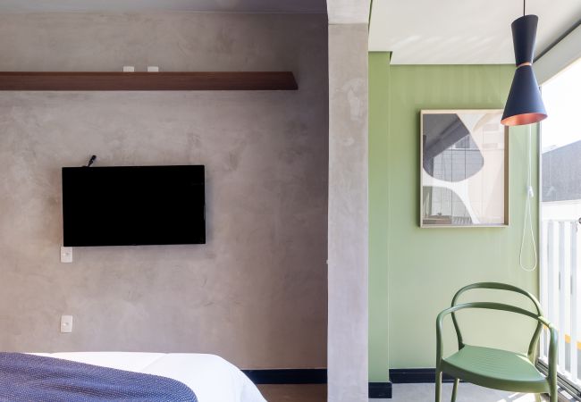 Estudio en São Paulo - Studio no Booklin ao lado do Metrô Estudio en São Paulo - Studio no Booklin ao lado do Metrô