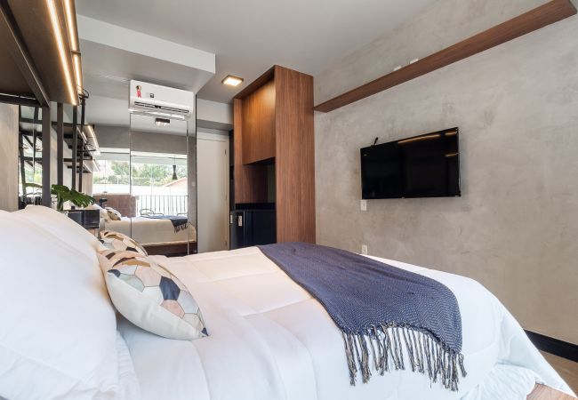 Estudio en São Paulo - Studio no Booklin ao lado do Metrô Estudio en São Paulo - Studio no Booklin ao lado do Metrô