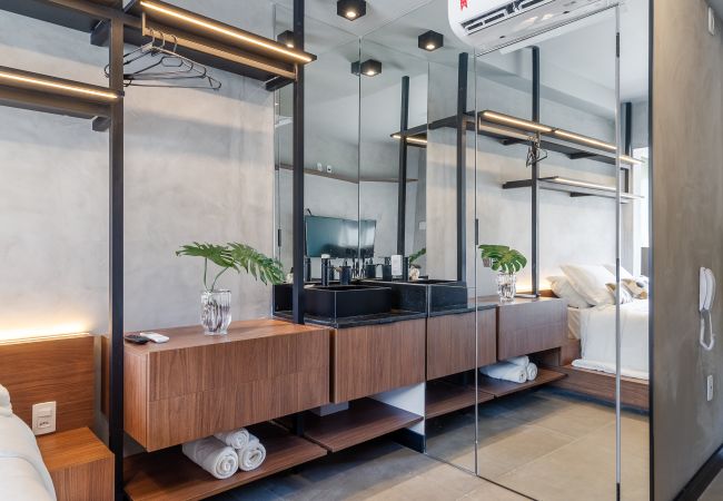 Estudio en São Paulo - Studio no Booklin ao lado do Metrô Estudio en São Paulo - Studio no Booklin ao lado do Metrô