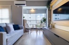 Estudio en São Paulo - BSide Pinheiros com A/c, GYM e piscina