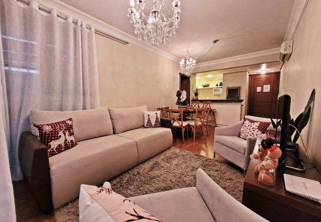 Apartamento en Gramado - 2D (c suíte) a 300 m de R Coberta.