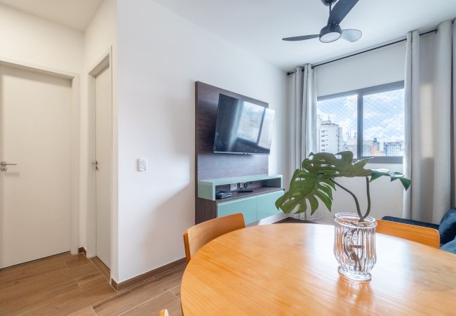 Apartamento en São Paulo - Apto quarto e sala na Bela vista para 4 pessoas Apartamento en São Paulo - Apto quarto e sala na Bela vista para 4 pessoas