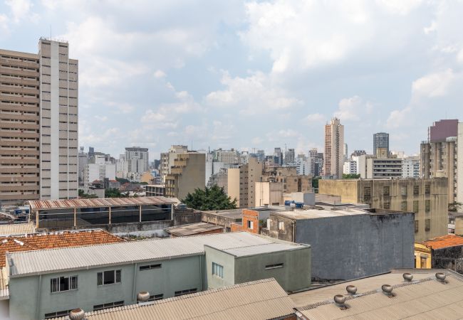 Apartamento en São Paulo - Apto quarto e sala na Bela vista para 4 pessoas Apartamento en São Paulo - Apto quarto e sala na Bela vista para 4 pessoas