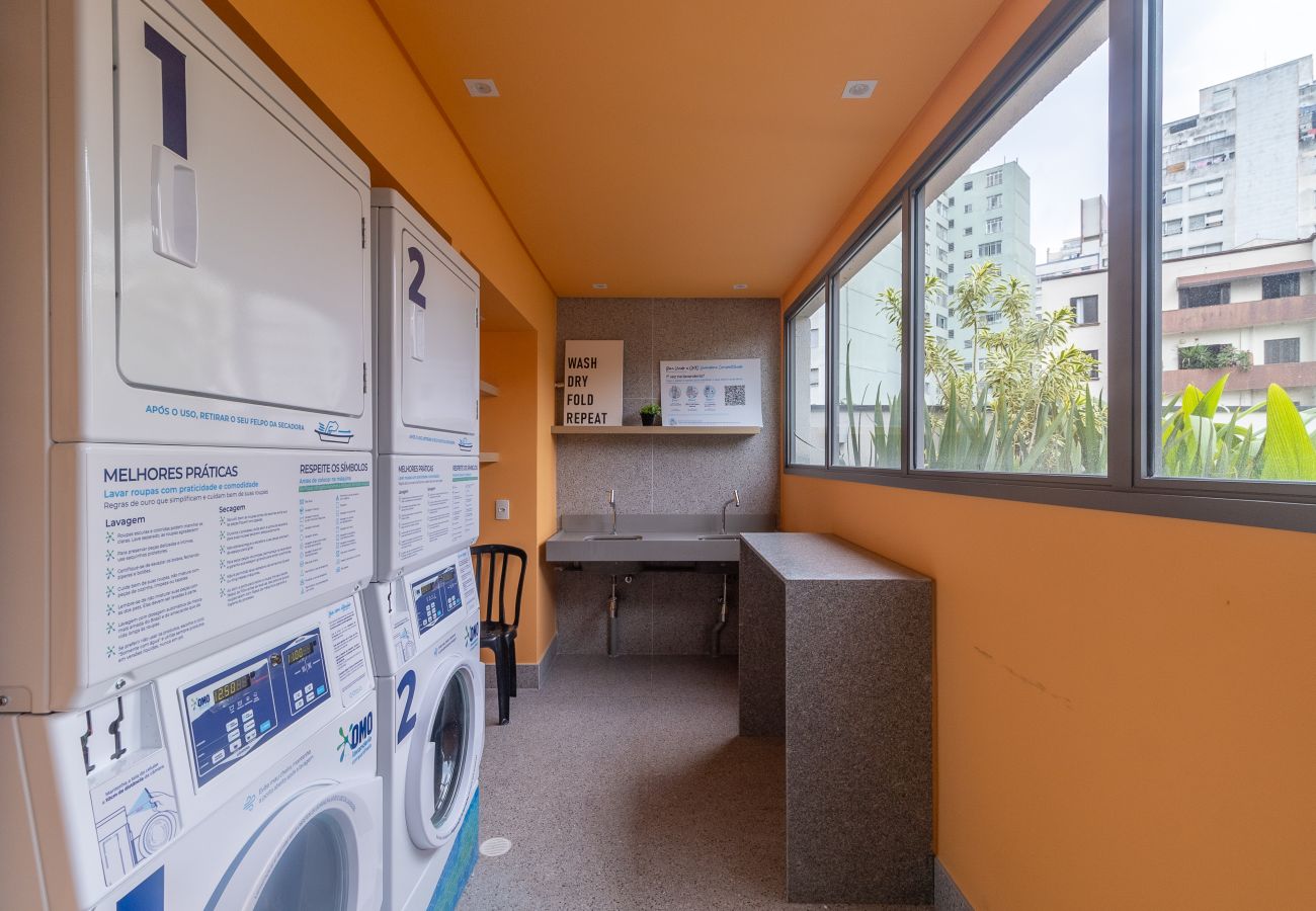 Apartamento en São Paulo - Apto quarto e sala na Bela vista para 4 pessoas Apartamento en São Paulo - Apto quarto e sala na Bela vista para 4 pessoas