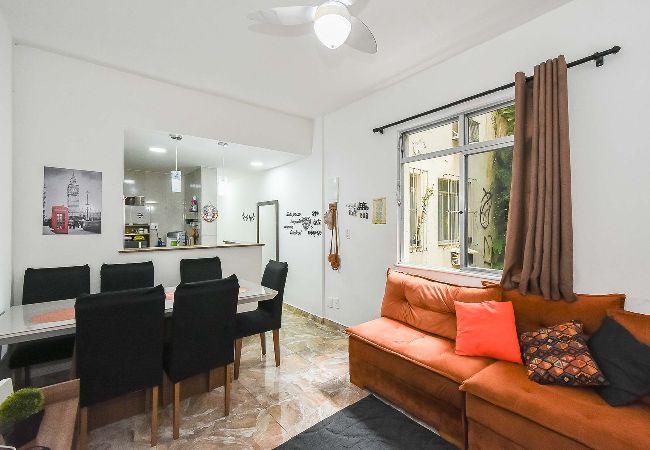 Apartamento en Rio de Janeiro - Apto com Wi-Fi a 600m da Praia de Copacabana/RJ Apartamento en Rio de Janeiro - Apto com Wi-Fi a 600m da Praia de Copacabana/RJ
