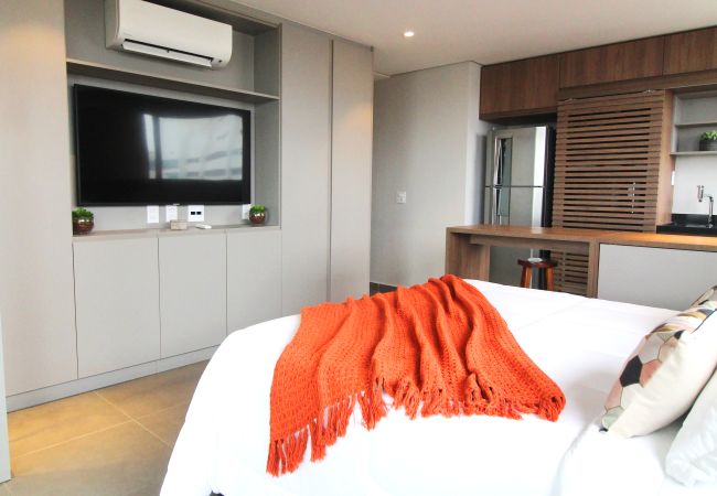 Estudio en São Paulo - Apto nos Jardins com Ar/Wifi/Piscina Estudio en São Paulo - Apto nos Jardins com Ar/Wifi/Piscina