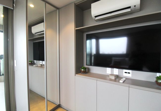 Estudio en São Paulo - Apto nos Jardins com Ar/Wifi/Piscina Estudio en São Paulo - Apto nos Jardins com Ar/Wifi/Piscina