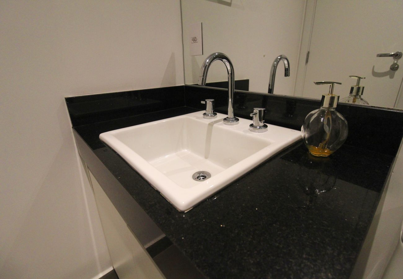 Estudio en São Paulo - Apto nos Jardins com Ar/Wifi/Piscina Estudio en São Paulo - Apto nos Jardins com Ar/Wifi/Piscina