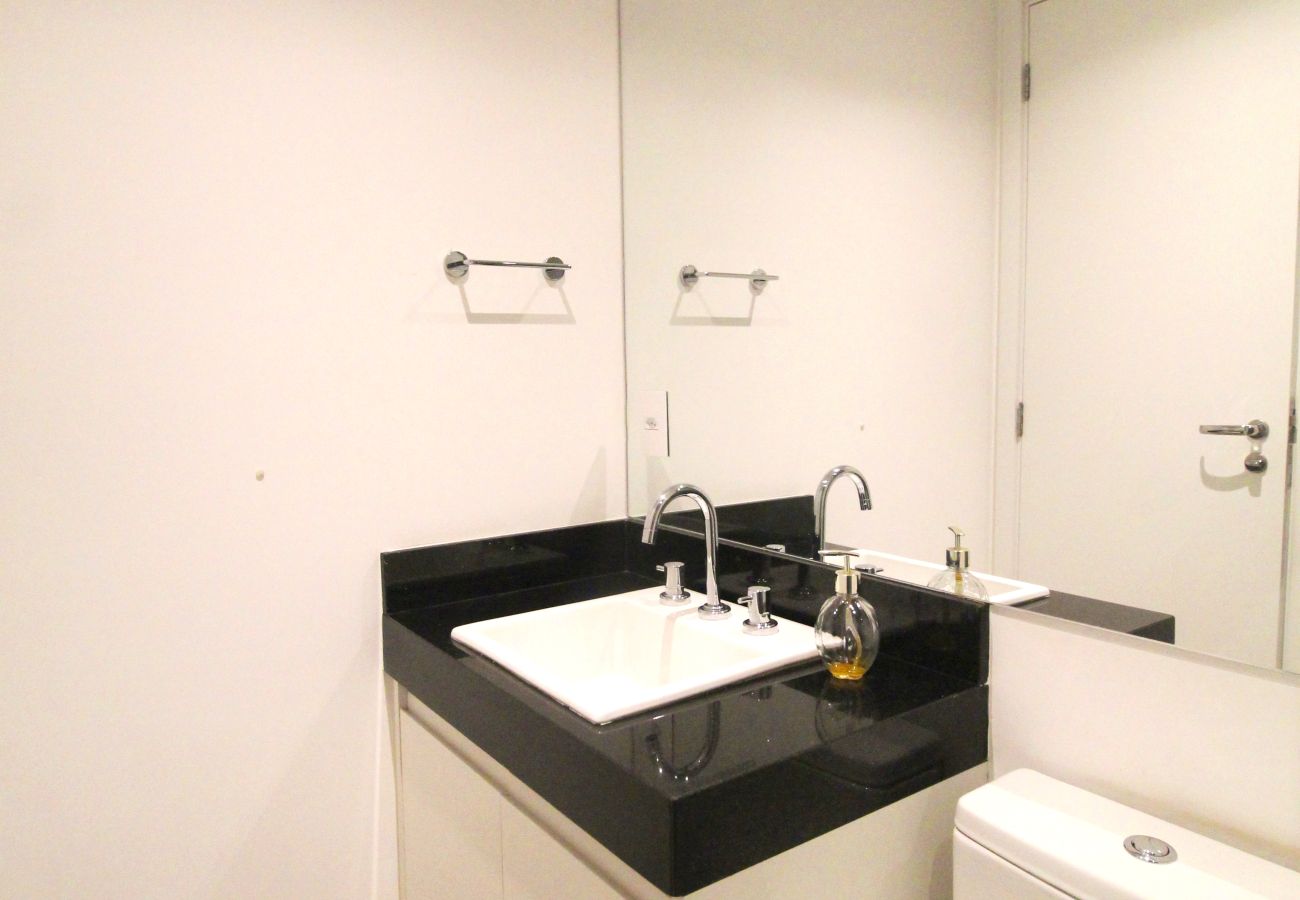 Estudio en São Paulo - Apto nos Jardins com Ar/Wifi/Piscina Estudio en São Paulo - Apto nos Jardins com Ar/Wifi/Piscina